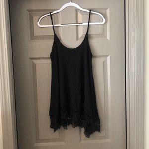 Black tank with Lace Trim (all offers considered)